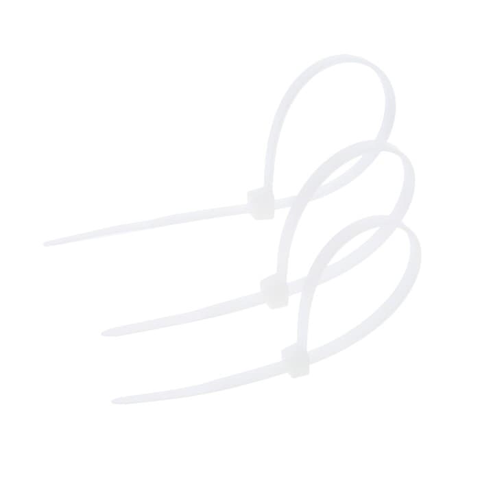 Хомут нейлоновый для стяжки, ТУНДРА, 3.6×150 мм, белый, 100 шт.