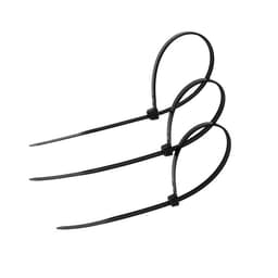 Хомут нейлоновый для стяжки, ТУНДРА, 3.6×200 мм, черный, 100 шт.