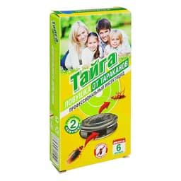 Ловушка от тараканов «Тайга», 2 шт.