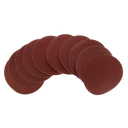 Круг абразивный шлифовальный под «липучку» ТУНДРА, 125 мм, Р80, 10 шт.