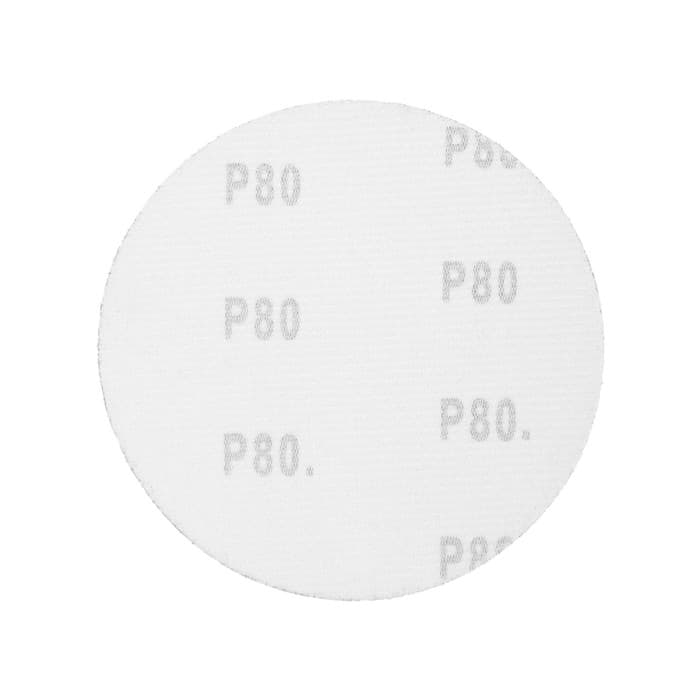 Круг абразивный шлифовальный под «липучку» ТУНДРА, 125 мм, Р80, 10 шт.