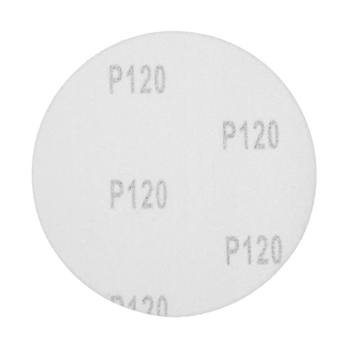 Круг абразивный шлифовальный под «липучку» ТУНДРА, 125 мм, Р120, 10 шт.