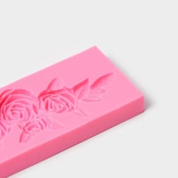 Молд для заливки Доляна «Желание», силикон, 5×11.5 см, розовый