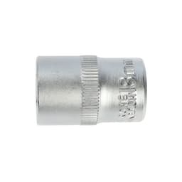 Головка торцевая шестигранная ТУНДРА, под квадрат 1/2", 18 мм, CrV