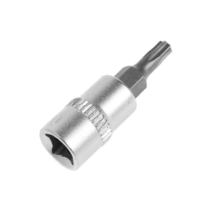 Головка с битой ТУНДРА, под квадрат 1/4", Т20, CrV