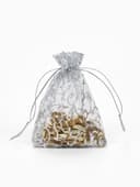 Мешочек подарочный «Узор серебристый», 7×9 см, цвет серебро