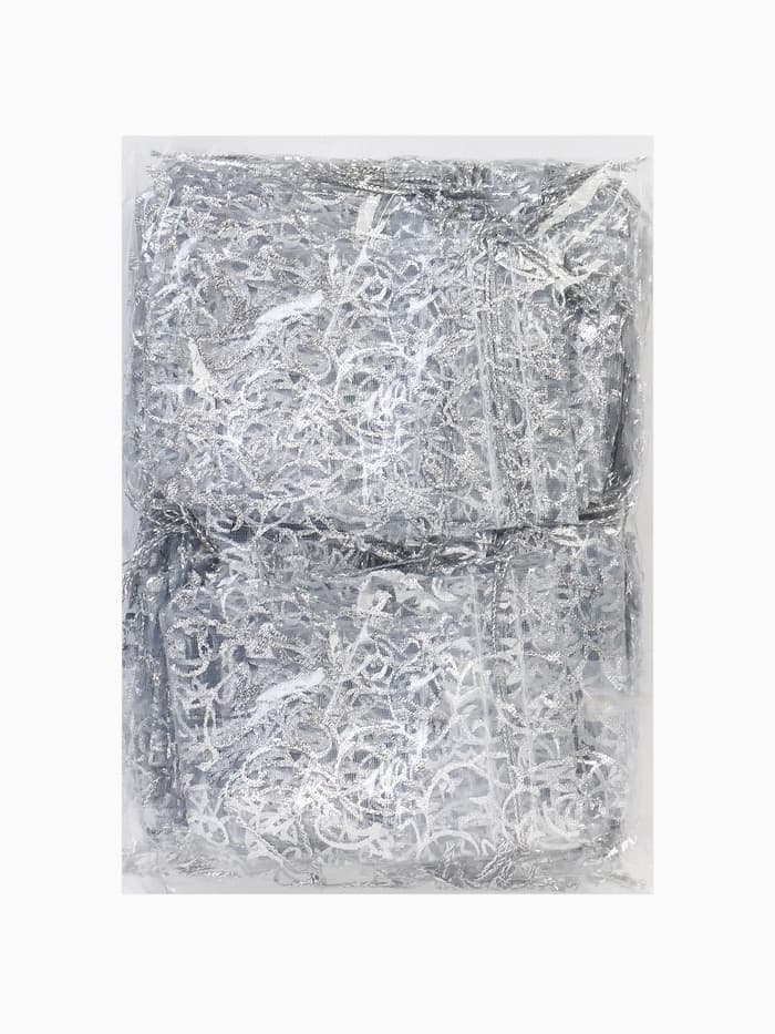 Мешочек подарочный «Узор серебристый», 7×9 см, цвет серебро