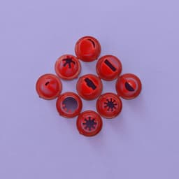 Набор кондитерский, 12 предметов: 10 насадок, лопатка, мешок, МИКС