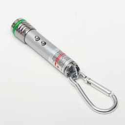 Лазерная указка «Мастер К», с карабином, 2 LED, 2 режима, 7×1.4 см
