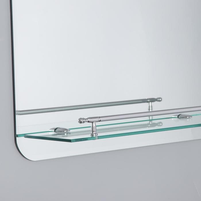 Зеркало в ванную комнату Accoona A628, 60×45 см, 1 полка