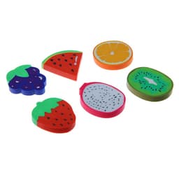 Ластик фигурный «Фрукты», МИКС (штрихкод на штуке)