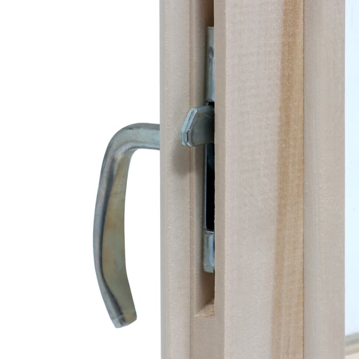 Окно деревянное для бани, 30×30 см, двойное стекло, «Добропаровъ»