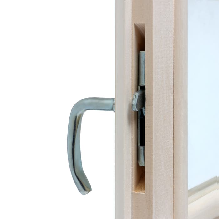 Окно в баню, деревянное, 40×30 см, липа, двойное стекло, «Добропаровъ»