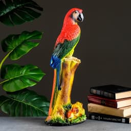 Копилка для денег «Попугай», гипс, цветной, 22×20×55 см