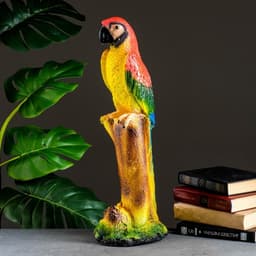 Копилка для денег «Попугай», гипс, цветной, 22×20×55 см