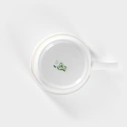 Кружка Добрушский завод «Стрекоза», 300 мл, фарфор, белая