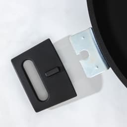 Сковорода KUKMARA «Традиция», d=30 см, съёмные ручки, антипригарное покрытие, литой алюминий, чёрная