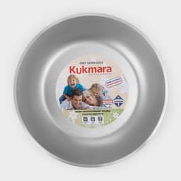 Сковорода KUKMARA, d=18 см, литой алюминий, серебристая