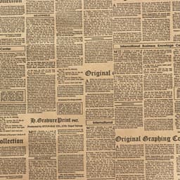 Бумага упаковочная крафт «Газета», чёрный, 0.7×10 м, 70 г/м²