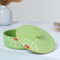 Набор для холодца Псковский гончар «Подарочный», керамика, 3 ёмкости, 0.75 л, зелёный