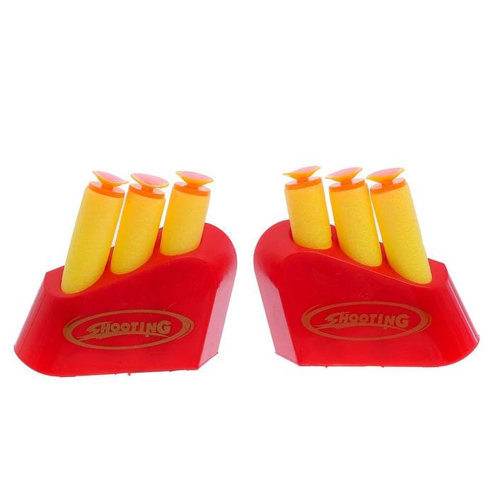 Пистолет «Бластер», стреляет присоскам, 6 шт.