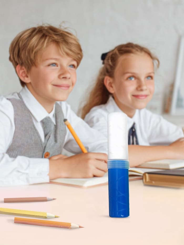 Пенал - тубус Calligrata, 40×195 мм, пластиковый, МИКС