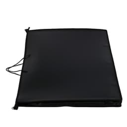 Папка для черчения и рисунков А2, 640×470×50 мм, 0.8, с ручками, пластиковая, молния сверху, ПМ-А2-35, черная