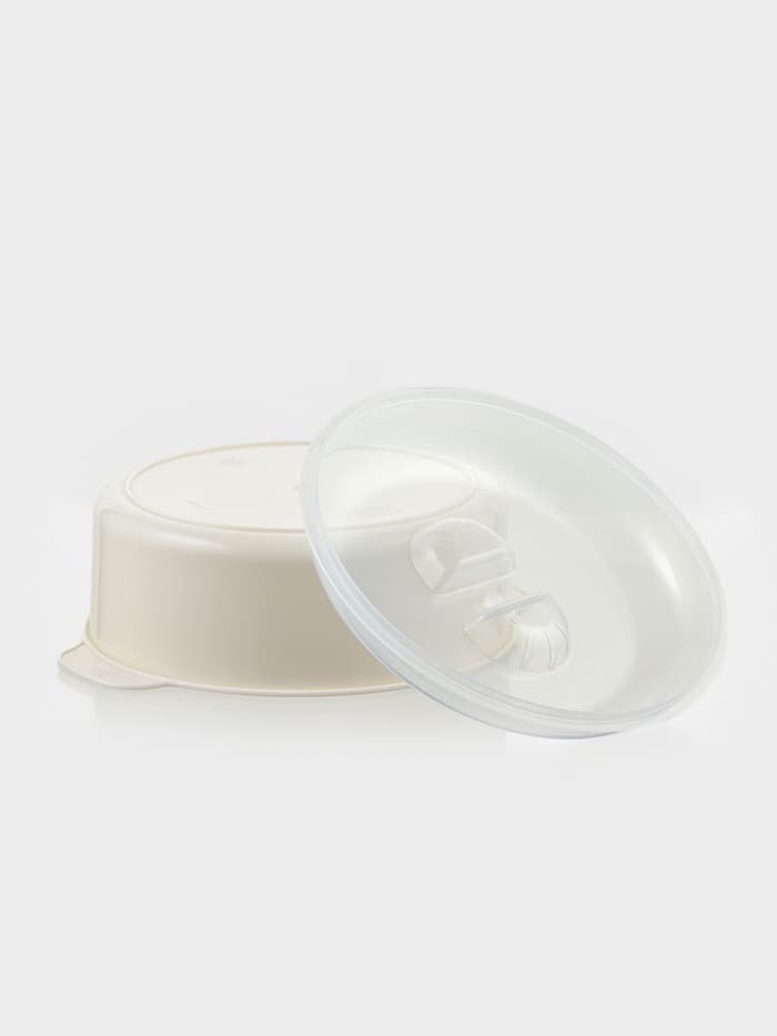 Кастрюля для СВЧ-печи Полимербыт, 2.1 л, пластик, МИКС