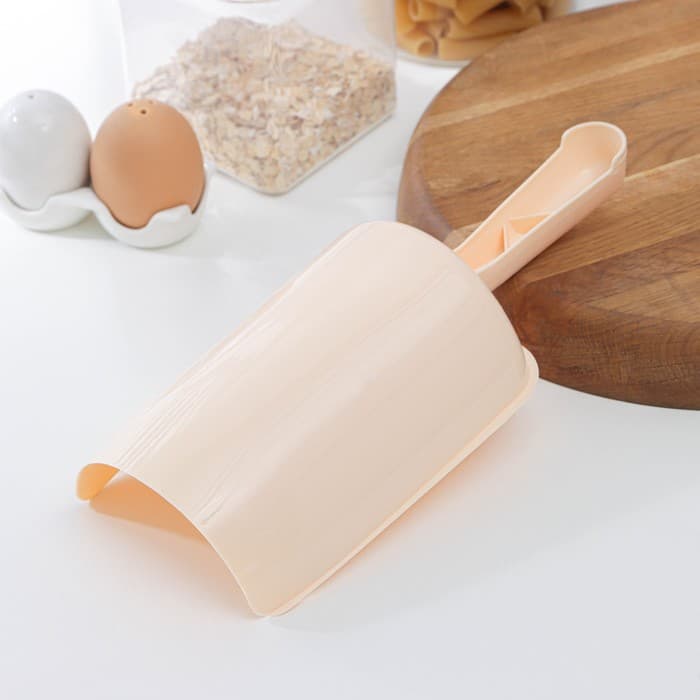 Совок для сыпучих продуктов Полимербыт, 1 л, пластик, МИКС