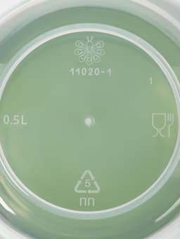 Набор контейнеров с закручивающимися крышками Полимербыт, пластик, 2 шт.: 500 мл, 1 л, прозрачные, крышки МИКС