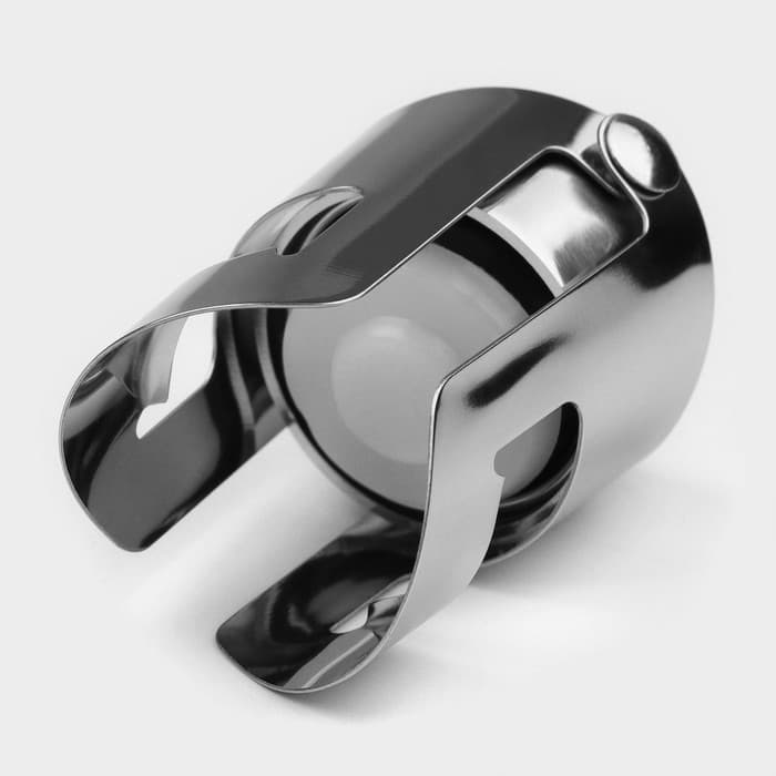 Пробка для бутылки раздвижная Magistro, 4×5.5 см, нержавеющая сталь