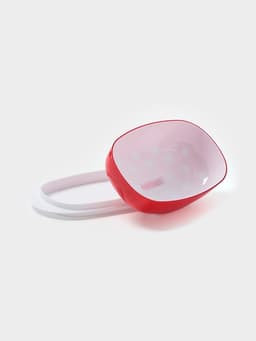 Маслёнка BEROSSI Marusya, 19×11×7 см, пластик, красная