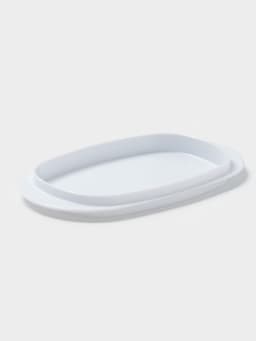 Маслёнка BEROSSI Marusya, 19×11×7 см, пластик, красная