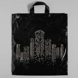 Пакет «Биг сити», полиэтиленовый с петлевой ручкой, 44×40 см, 43 мкм