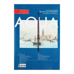 Бумага для акварели А3, 7 листов «Классика», блок 200 г/м², МИКС