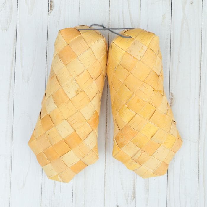 Лапти сувенирные на подвесе, настенный декор, р-р 37-39