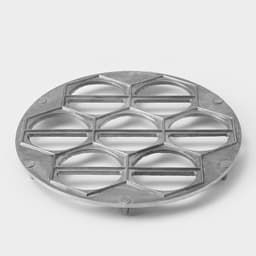 Форма для вареников Доляна «Пельменница», 7 ячеек (7.5×4 см), алюминий