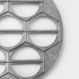 Форма для вареников Доляна «Пельменница», 7 ячеек (7.5×4 см), алюминий