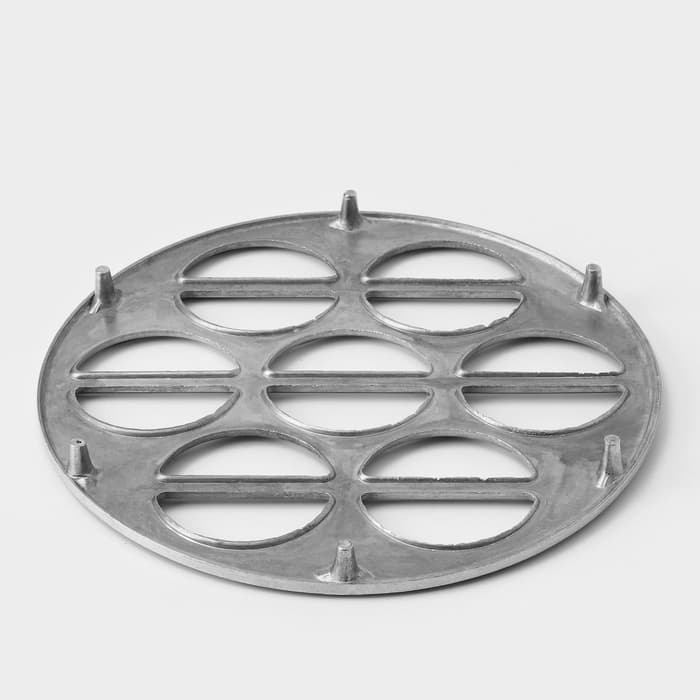 Форма для вареников Доляна «Пельменница», 7 ячеек (7.5×4 см), алюминий