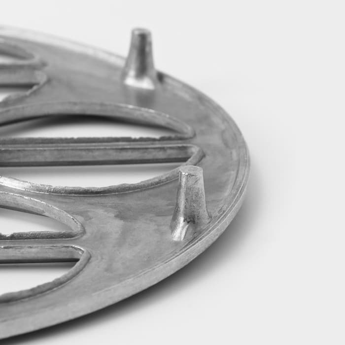 Форма для вареников Доляна «Пельменница», 7 ячеек (7.5×4 см), алюминий