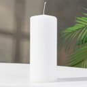 Свеча - цилиндр, 7×17 см, 50 ч, 515 г, белая