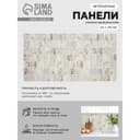 Панель стеновая ПВХ мозаика «Мрамор венецианский», 955×480 мм