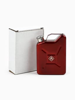 Фляжка для алкоголя «Канистра», нержавеющая сталь, подарочная, армейская, 150 мл