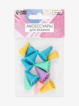 Набор заглушек для спиц, d=1.8 / 1.3 см, 12 шт., разноцветный