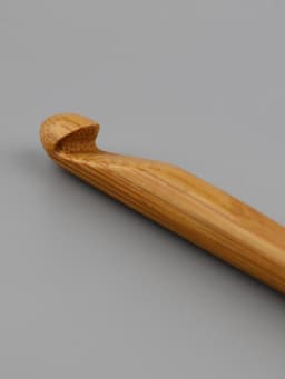 Крючок для вязания, бамбуковый, d=9 мм, 15 см