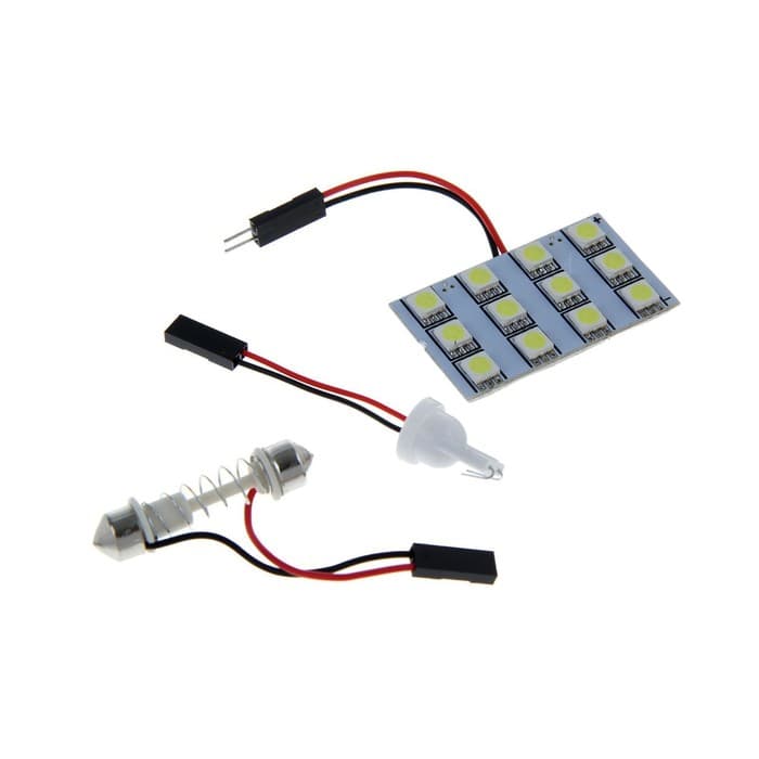 Автомобильная лампа светодиодная Cartage, 12 В, 12 SMd=5050, свет белый