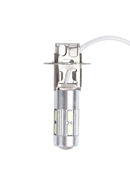 Автомобильная лампа, светодиодная, H3, 12 В, 13 SMd=5050, 2 шт., белый