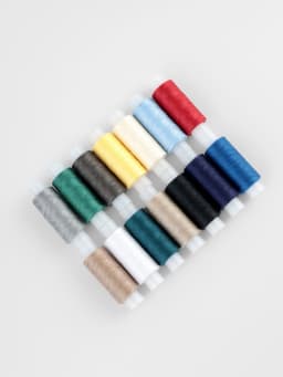 Нитки «Экстра» 40/2, 200 м, набор 14 шт., разноцветные