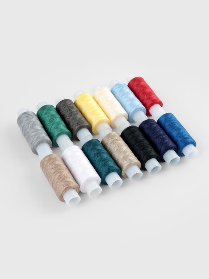 Нитки «Экстра» 40/2, 200 м, набор 14 шт., разноцветные
