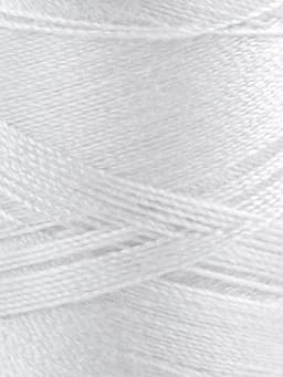 Нитки 40ЛШ, 200 м, белые №001